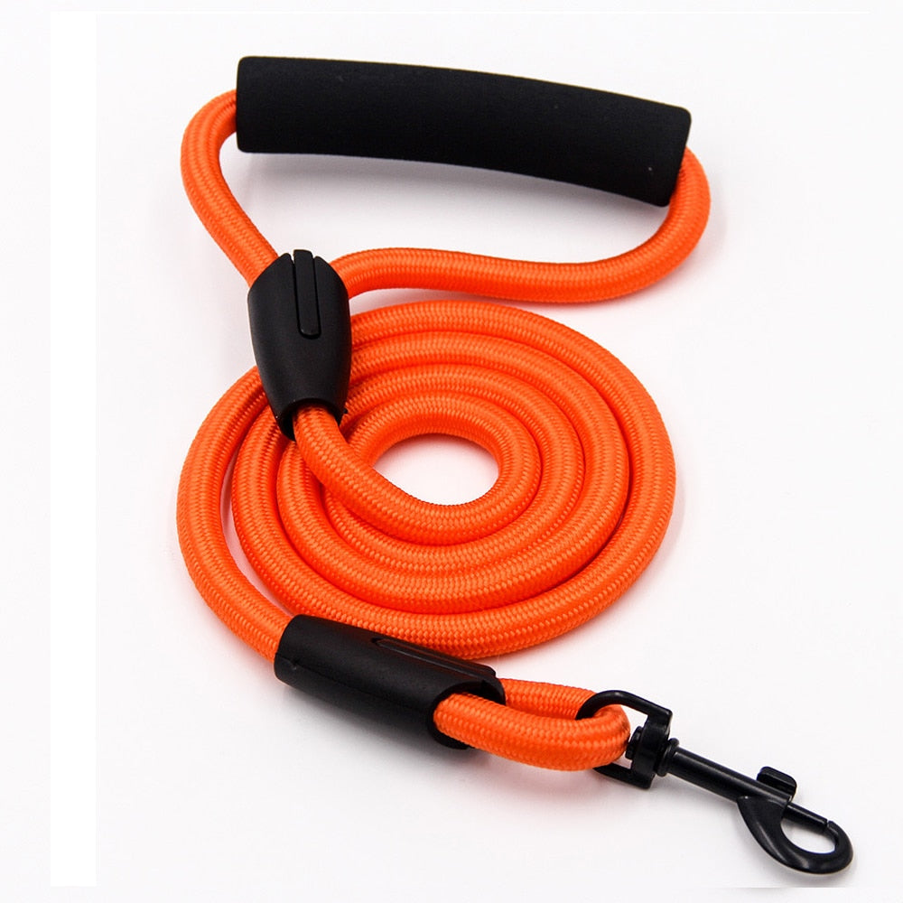 dog leash running walk train for large small cat pets Leashes dogs leash rope nylon Tenacity 7 colors 3 sizes