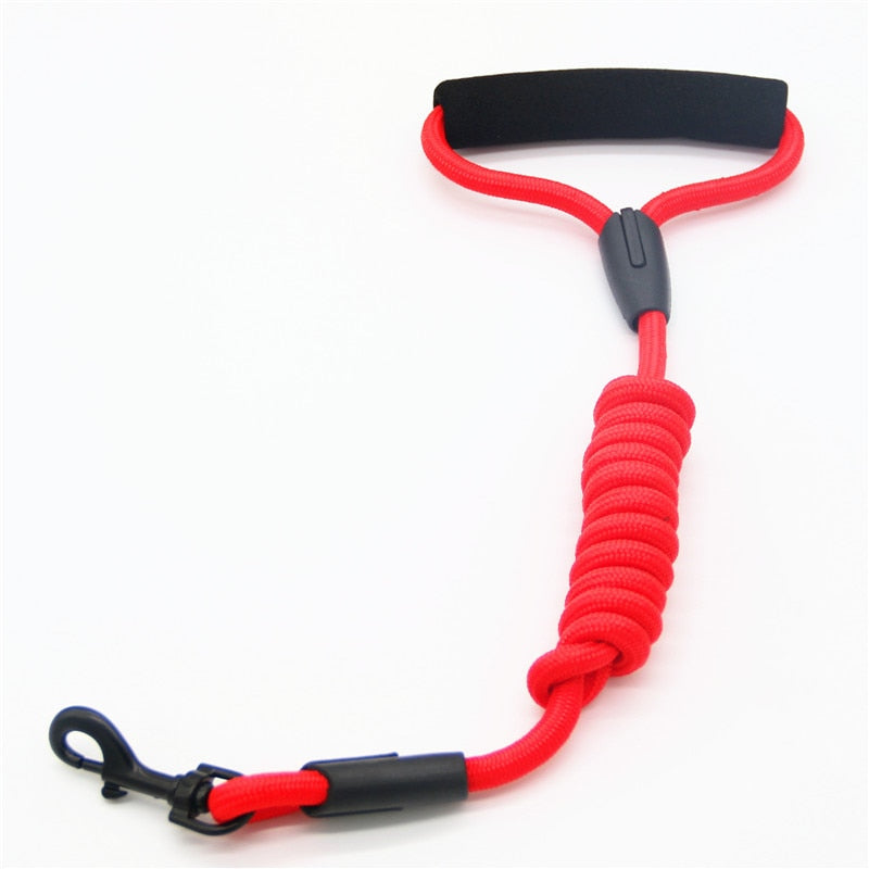 dog leash running walk train for large small cat pets Leashes dogs leash rope nylon Tenacity 7 colors 3 sizes